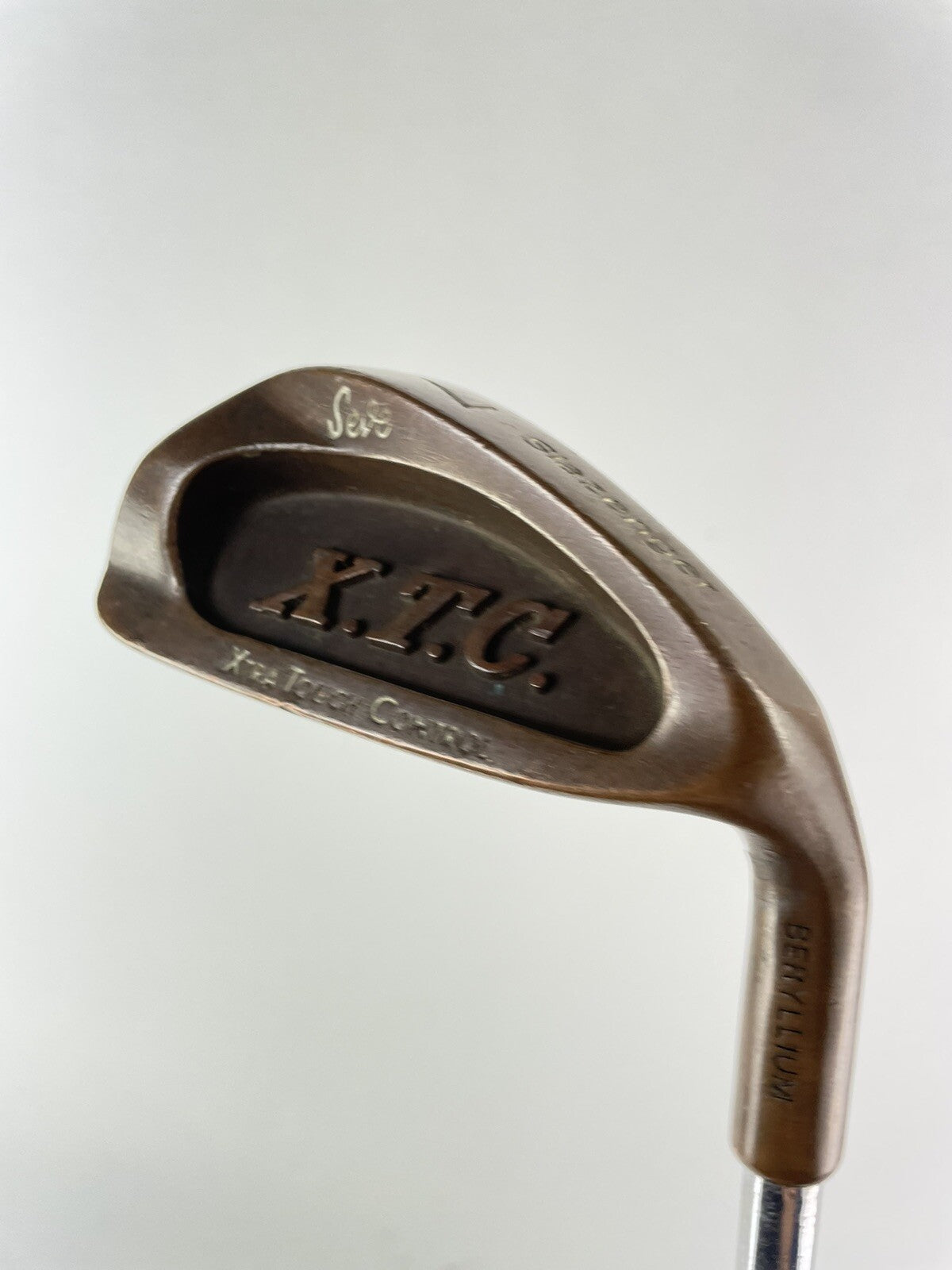 Slazenger XTC Beryllium 7 Iron Regular Steel /Right Handed /New Grip /129082