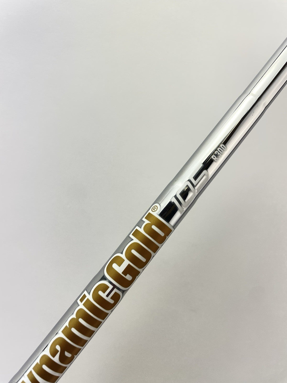 Dynamic Gold 105 Iron Shaft Regular Flex Steel 35.5” /0.355 Tapered /291743