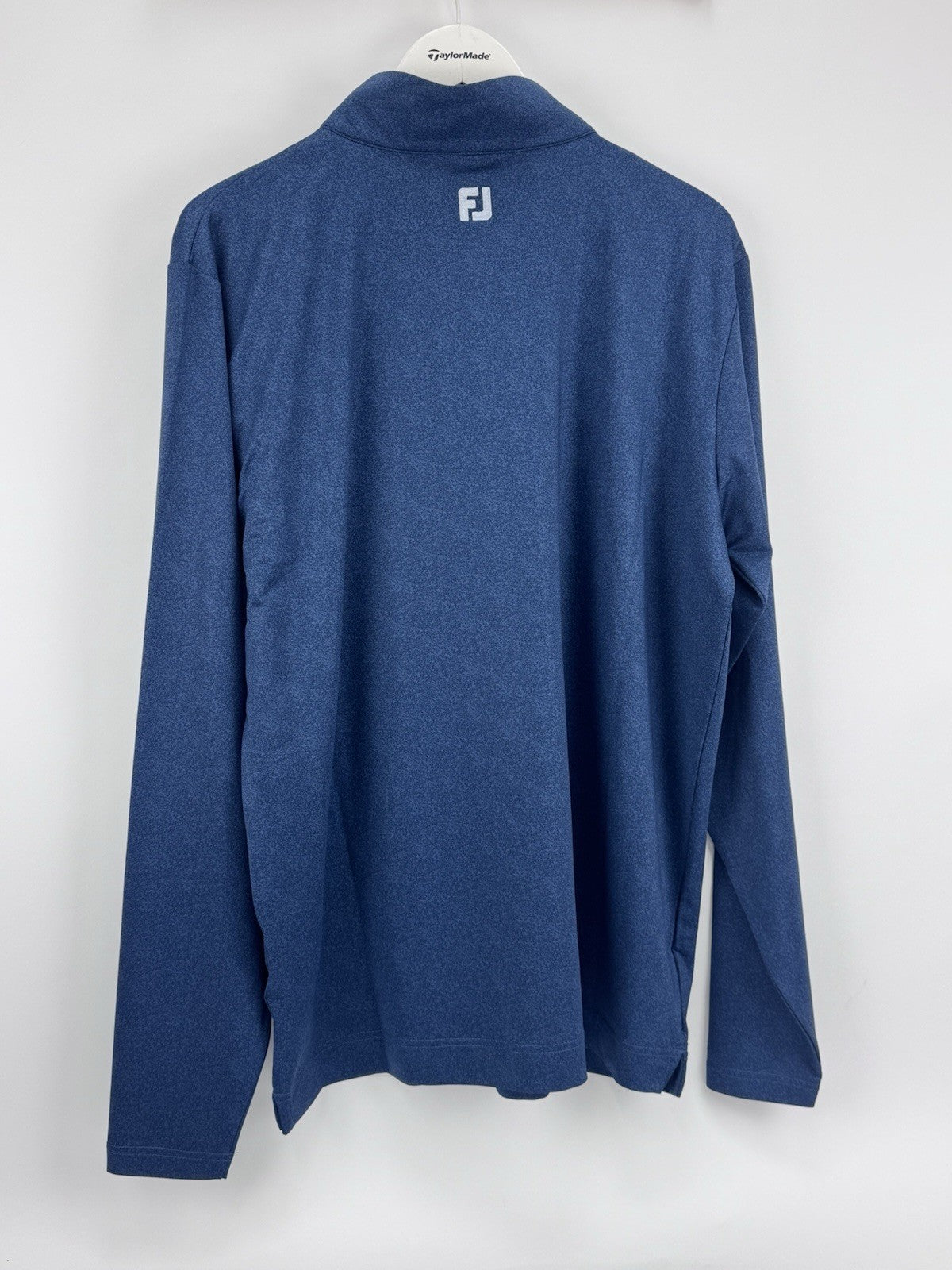 FootJoy Speckle Print Chill-Out Golf Pullover Men's Size Large/ Navy Blue/ 317117