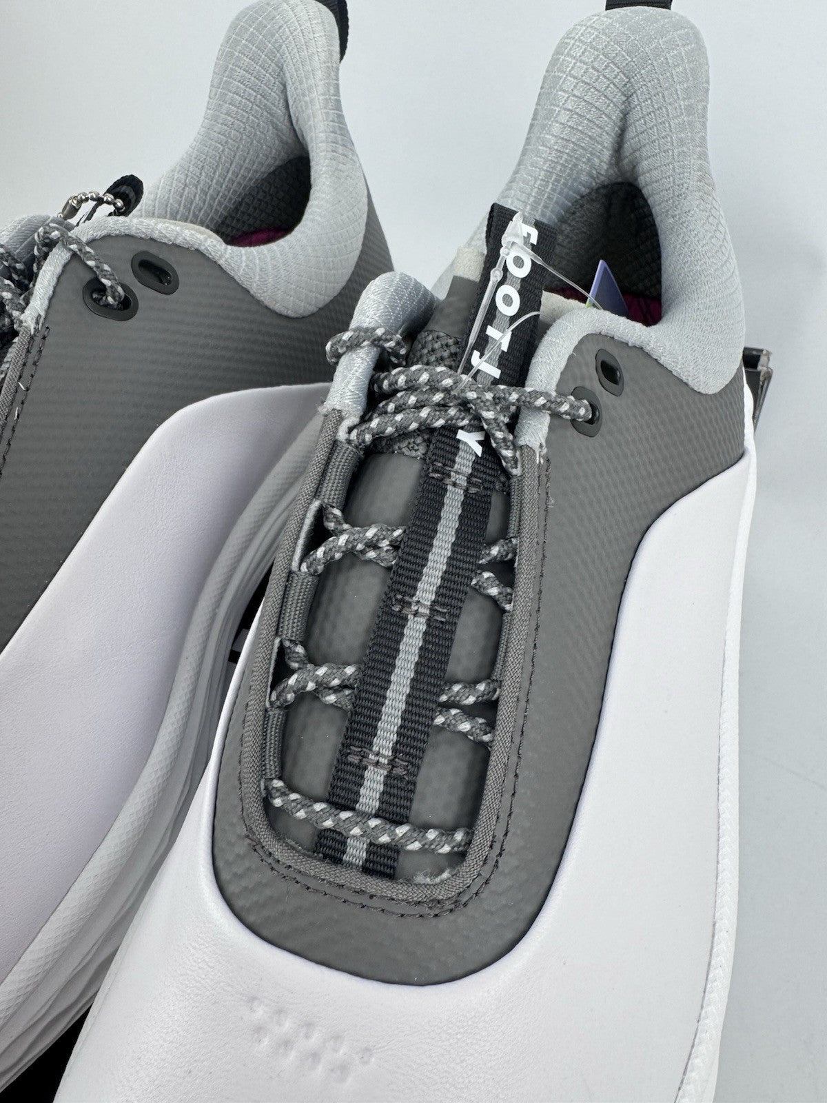 FootJoy Quantum Golf Shoes Men's UK Size 8.5 Grey White Comfort Foam/ 314352