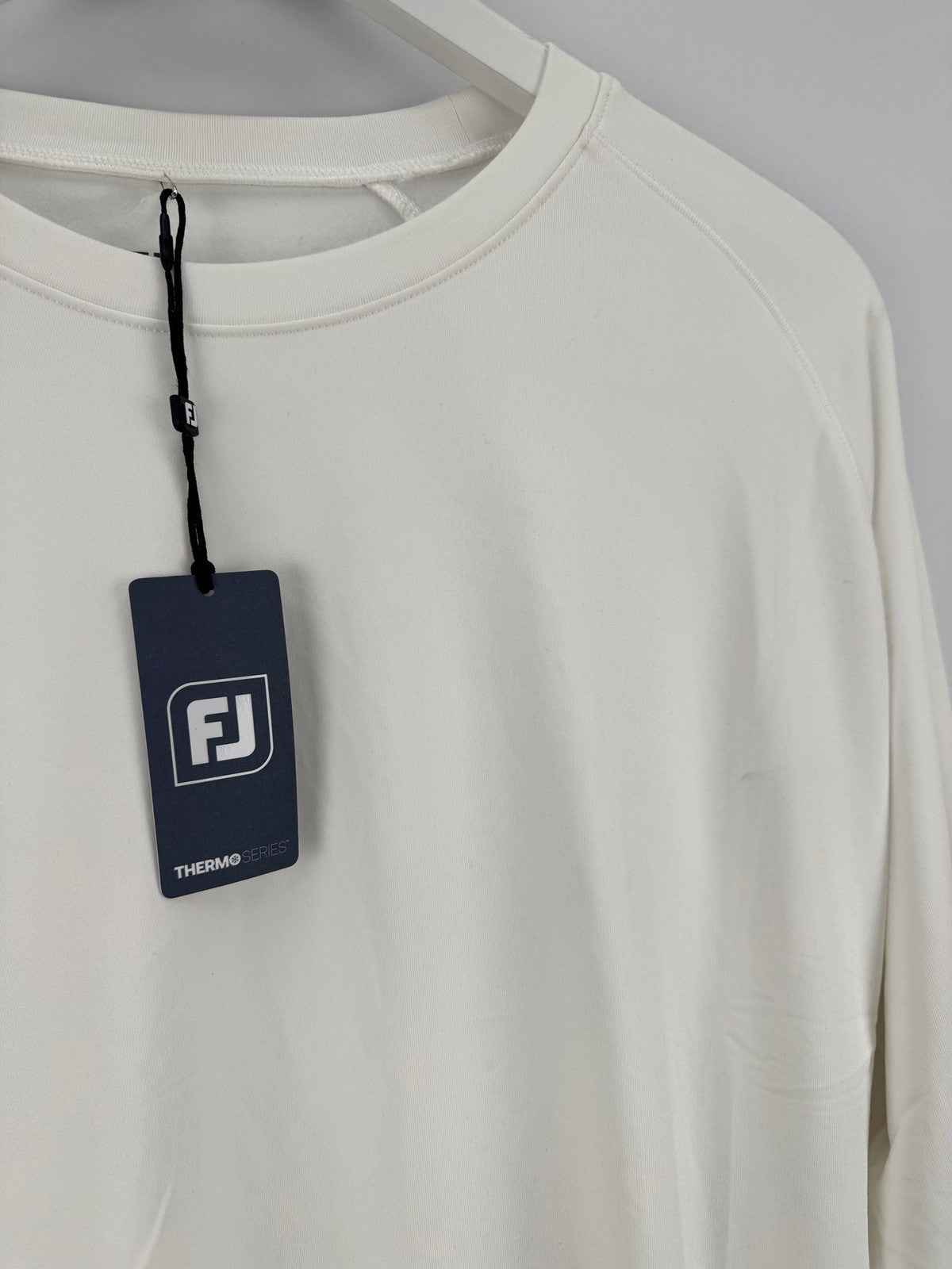 FootJoy Thermo Series Long Sleeve Fleece Baselayer Men's 2XL White Golf/330552