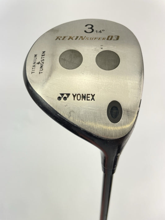 Yonex Golf 3 Wood 14* Regular Flex Graphite /Right Handed /Good Grip /287970