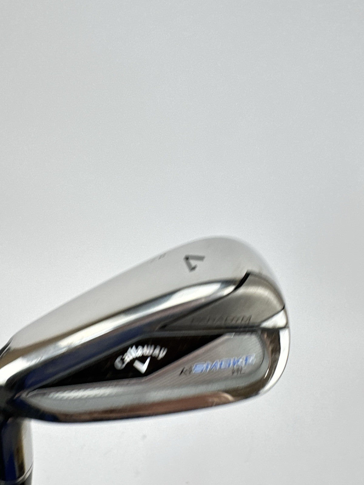 Callaway Paradym AI Smoke 7 Iron HL Cypher Ladies Graphite /Left /Demo /332115