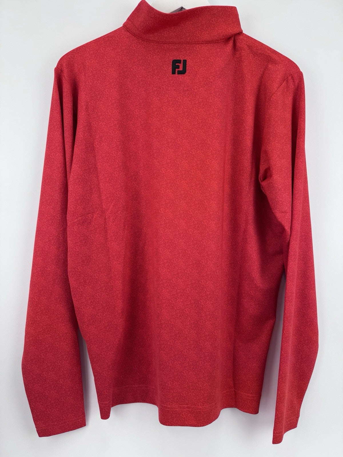 FootJoy Chill-Out Golf Pullover Men's Size Large Red Moisture Wicking/313487