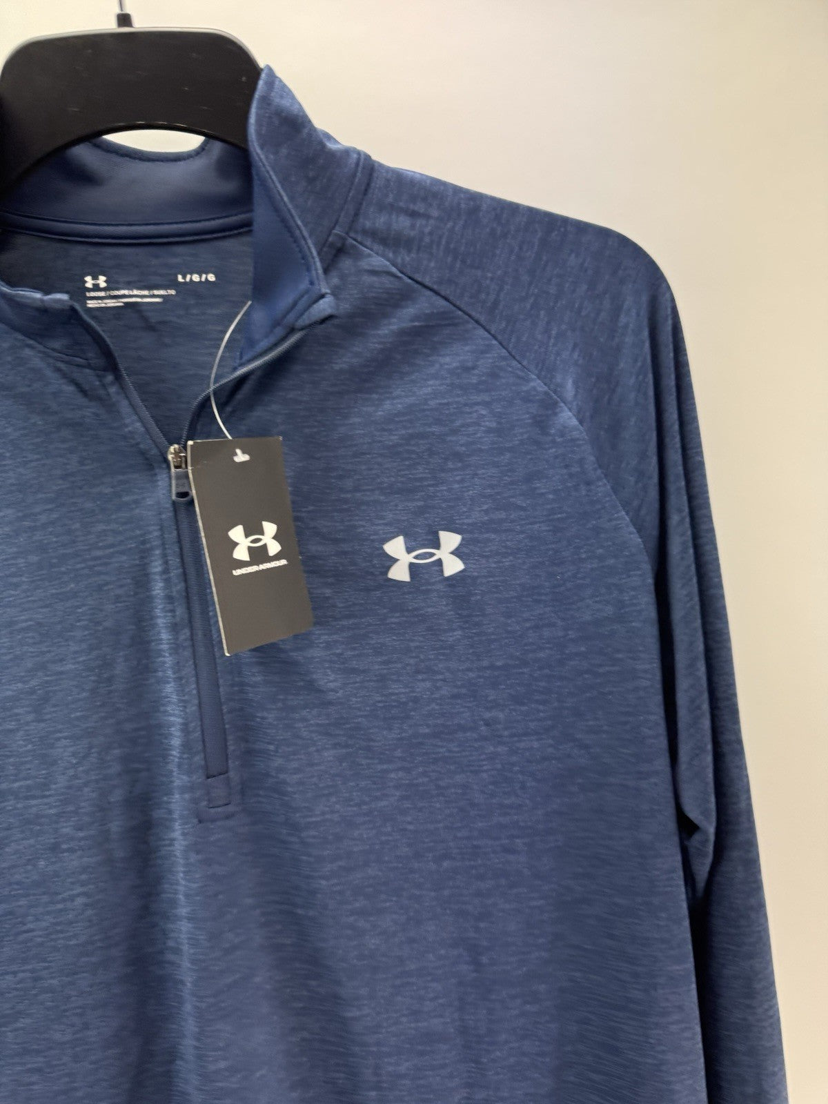 Under Armour Golf 1/2 Zip Tech 2.0 Pullover Lightweight UK Large /New /276564