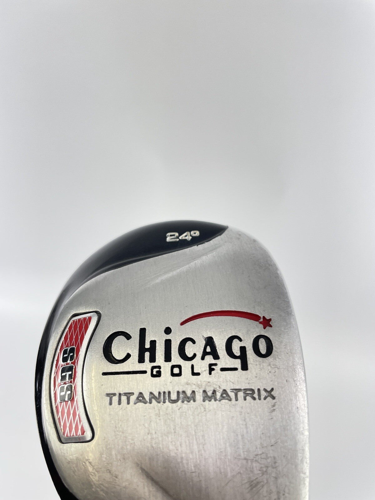 Chicago Golf 3/4 Hybrid 24° Regular Flex Steel/ Great Condition/ Right Hand/35122
