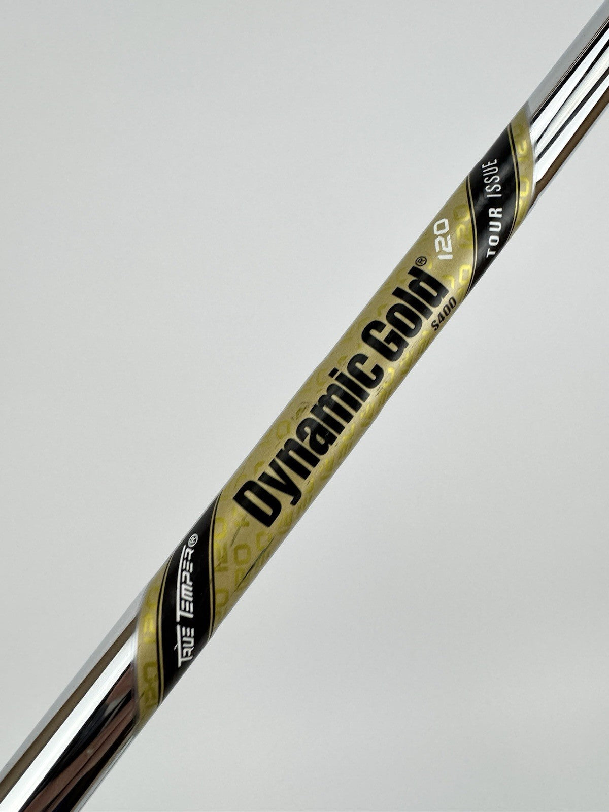 Dynamic Gold 120 Iron Shaft S400 Stiff Flex Steel 35.75” /0.355 Tapered /327582