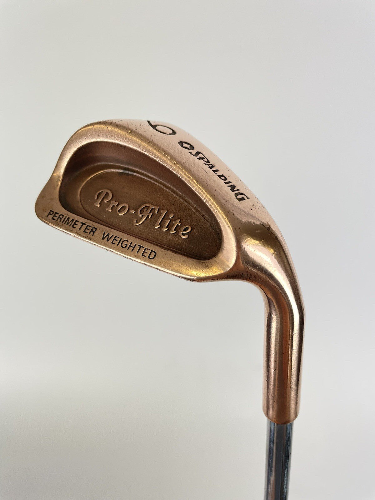 Spalding Beryllium Becu 9 Iron Regular Flex Steel /Right Handed /New Grip /06110