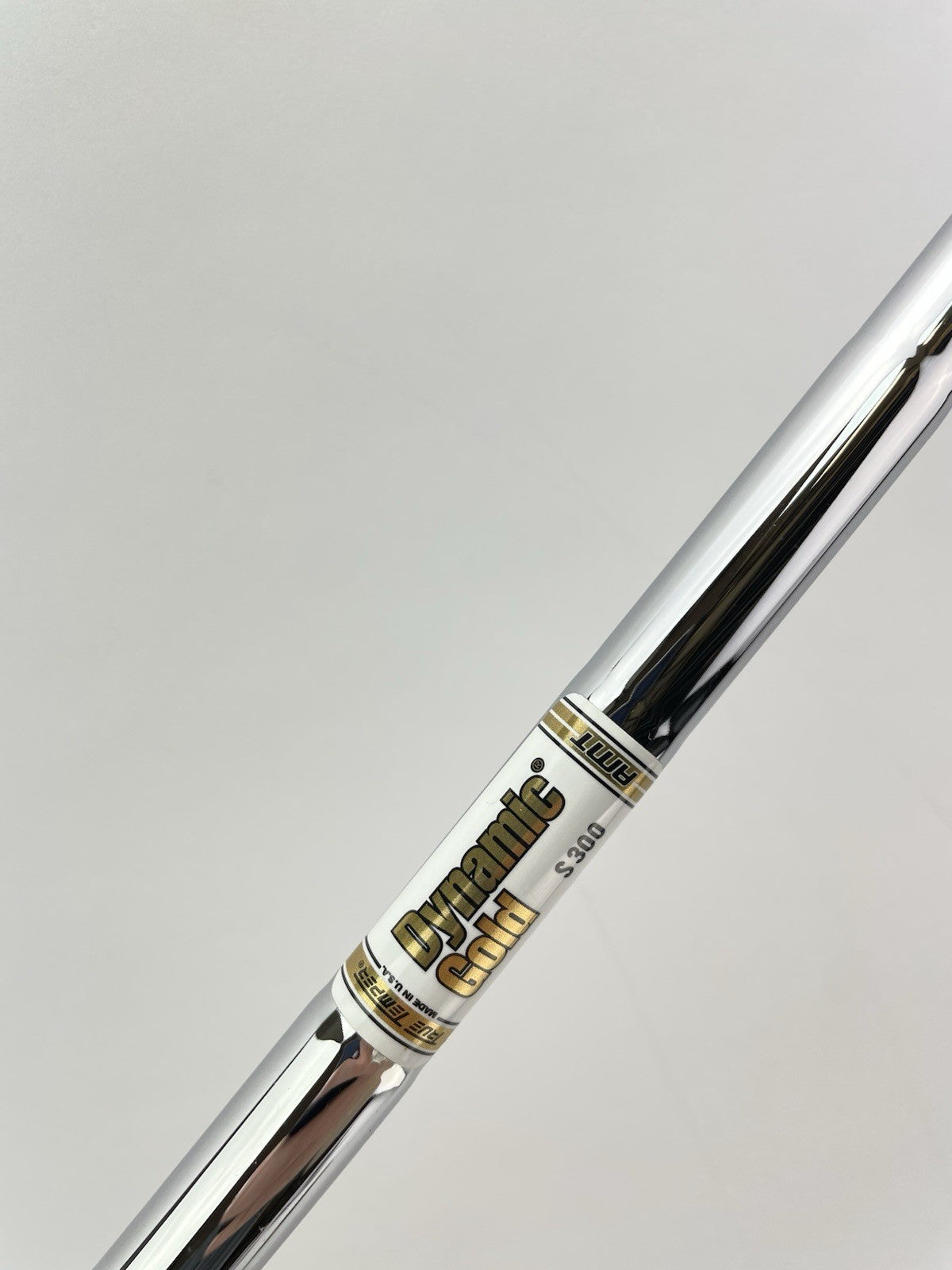 Dynamic Gold AMT Iron Shaft S300 Stiff Flex Steel 35.5” /0.355 Tapered /271294