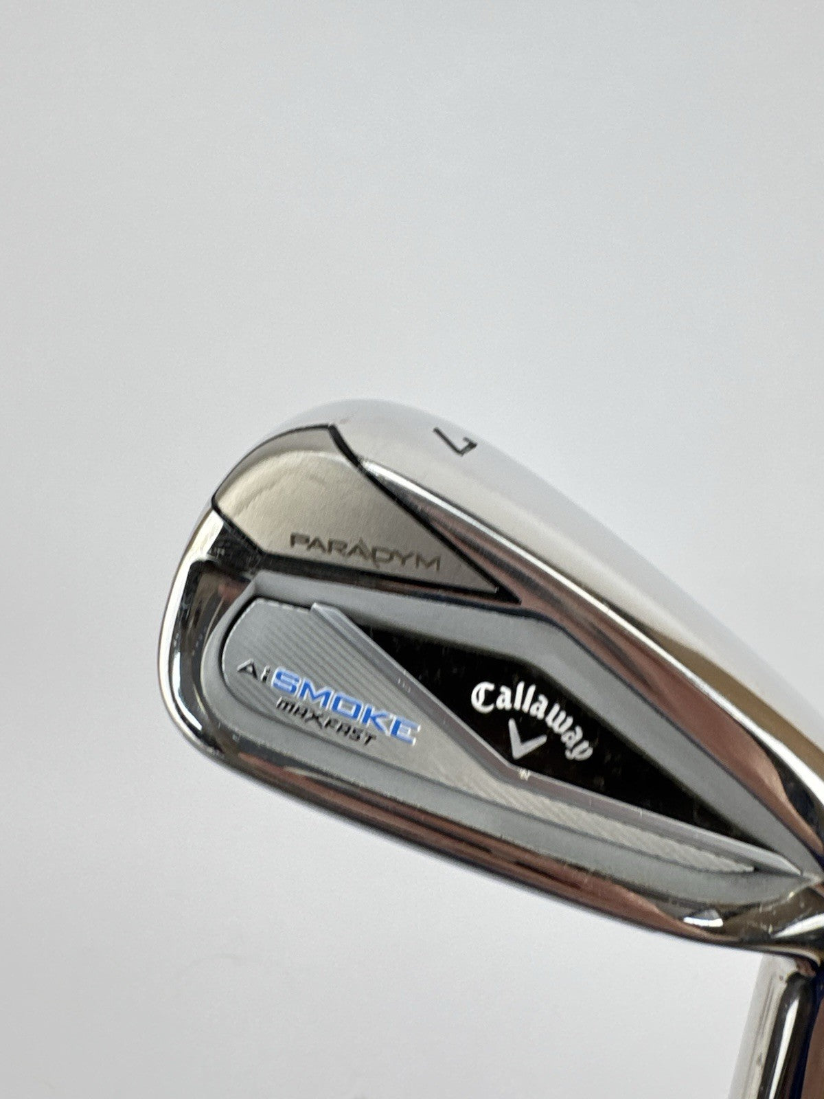 Callaway Paradym AI Smoke 7 Iron Max Fast Cypher Ladies Graphite /Demo /332122