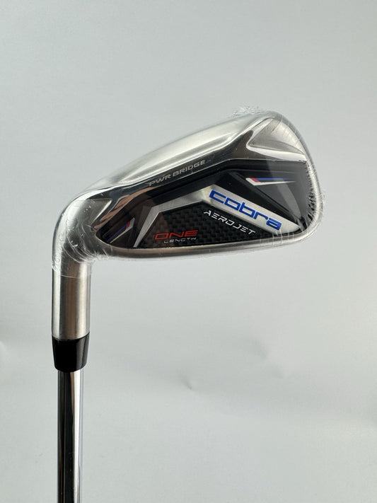 Cobra Aerojet One Length 6 Iron Left Handed KBS Tour Regular Steel /New /343930
