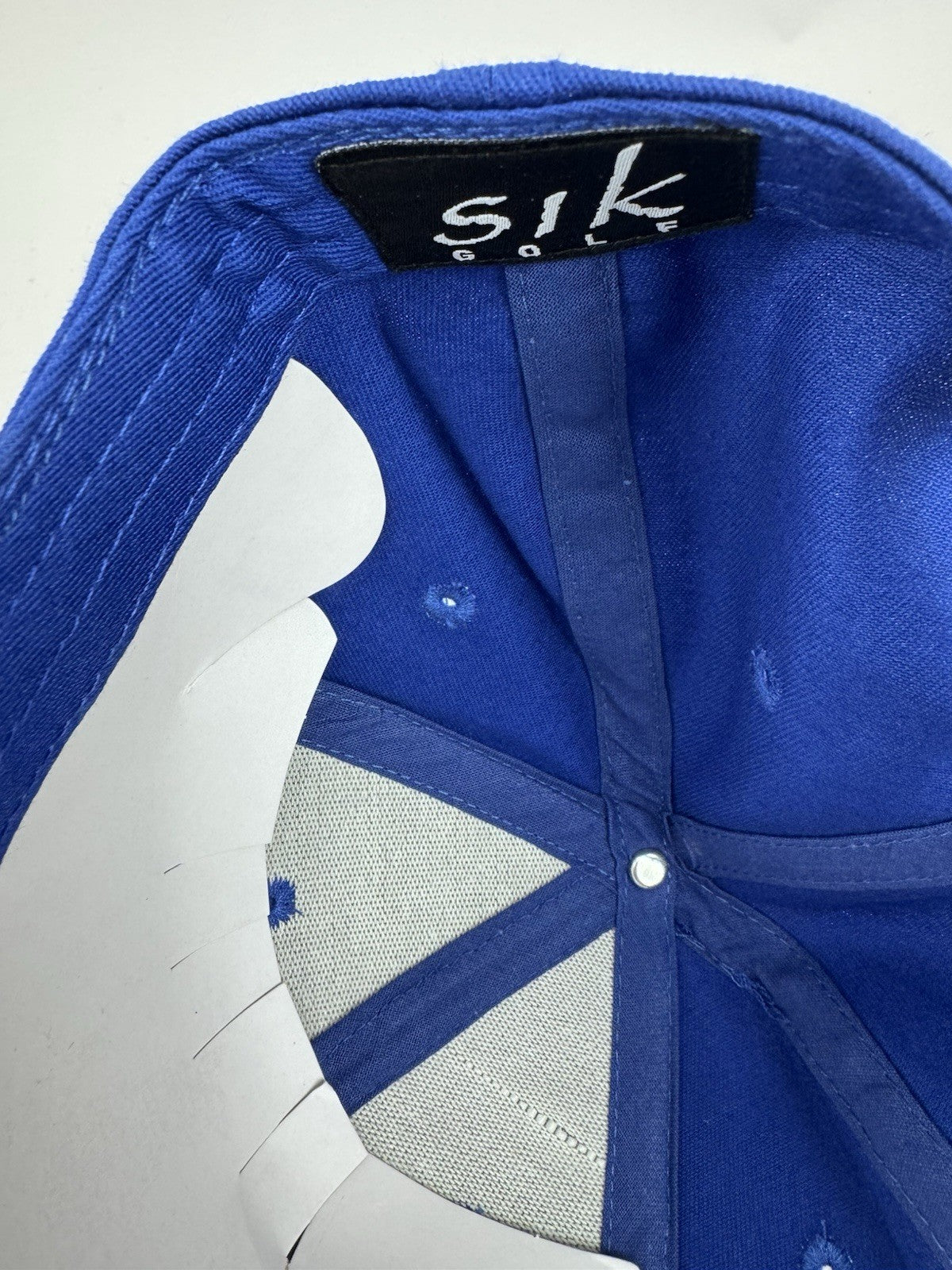 SIK Golf DLT Adjustable Cap Blue/Brand New/One Size/ 315125