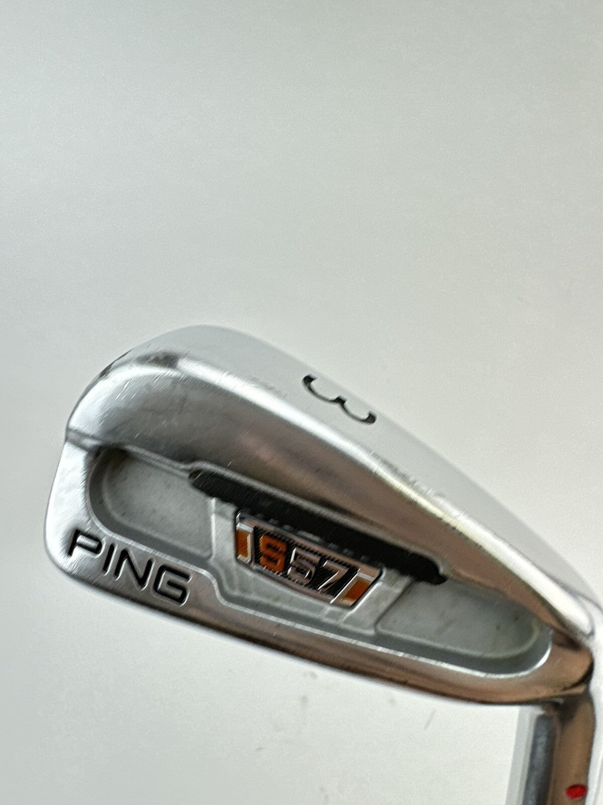 Ping S57 3 Iron Red Dot S300 Stiff Flex Steel /Right Handed /Ping Grip /202813