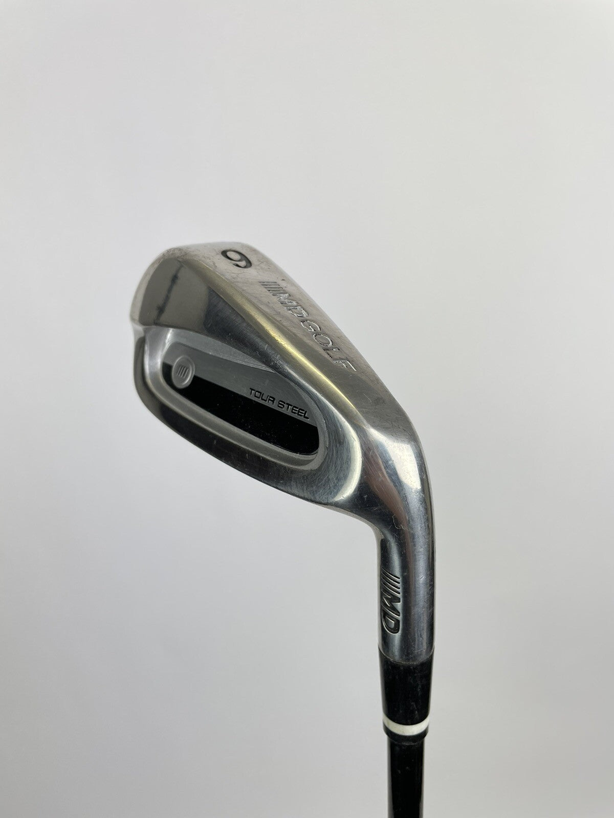 MD Golf Tour Steel 6 Iron 2 Up Mid Flex Graphite /New Grip0