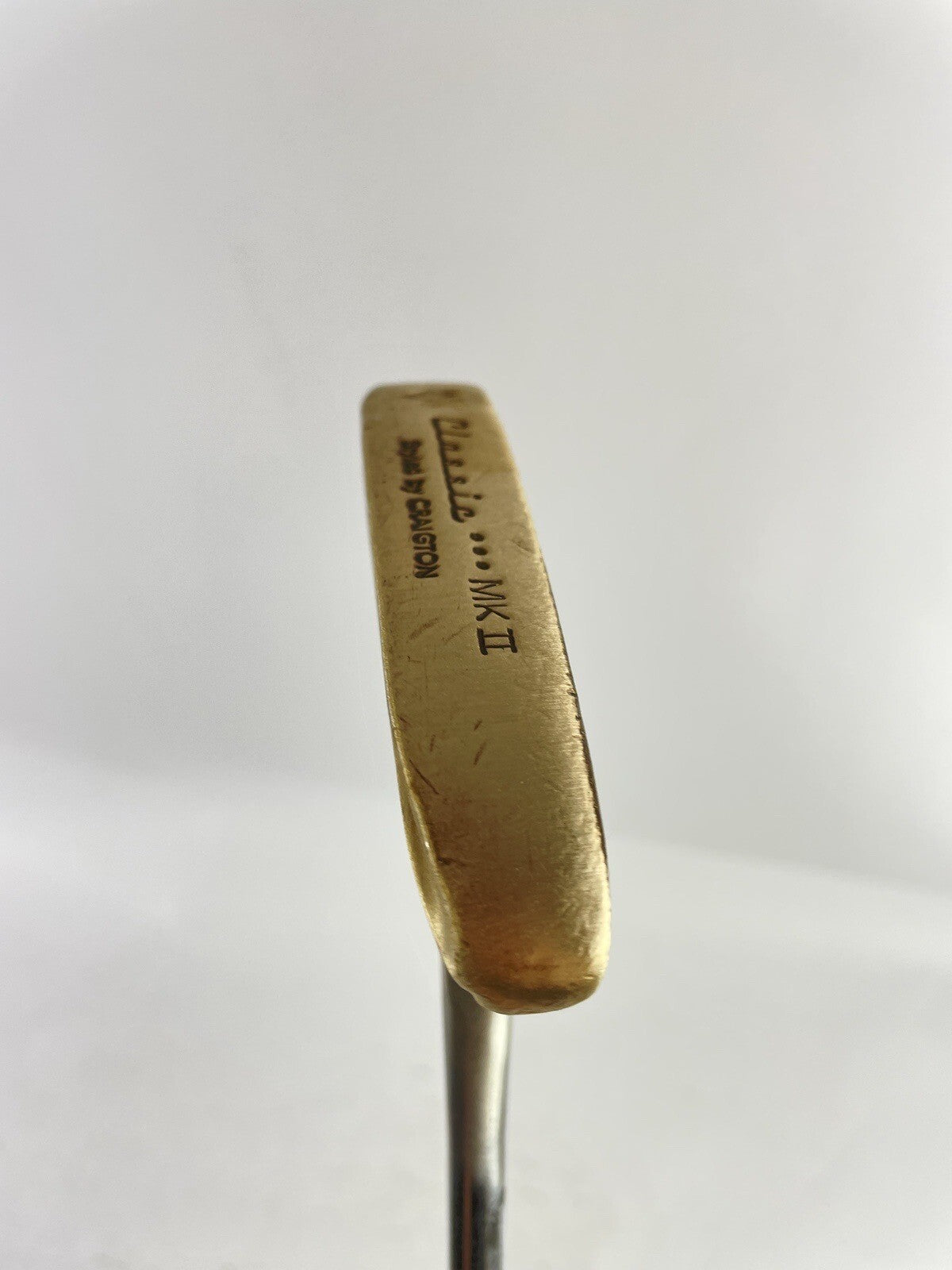 Craigton Brass Putter Blade 34.5" /Steel Shafted /Right Handed /New Grip /100674