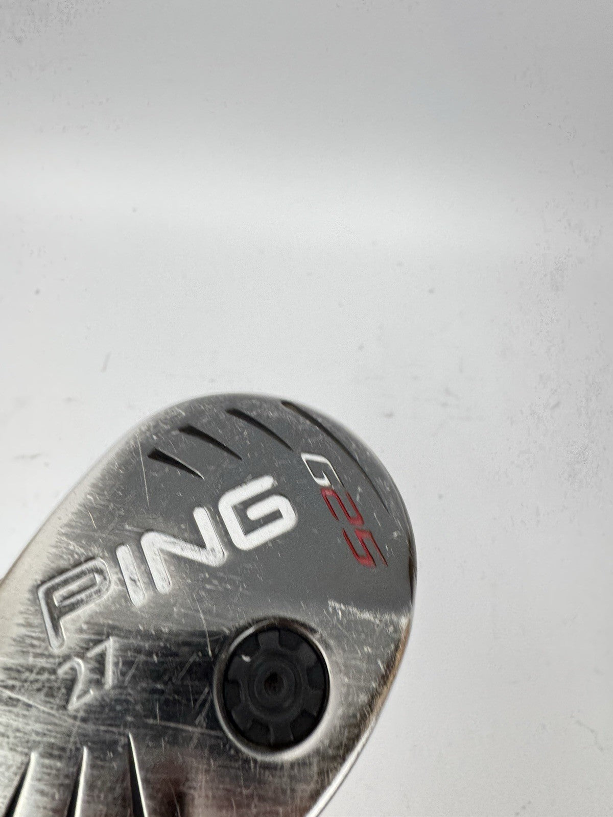 Ping G25 5 Hybrid 27 Degrees Regular Flex Graphite Shaft Left Handed/371814
