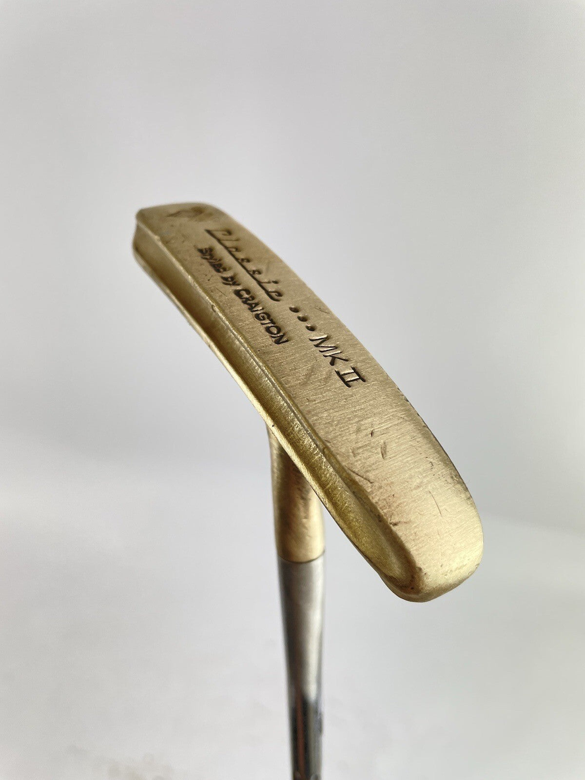 Craigton Brass Putter Blade 34.5" /Steel Shafted /Right Handed /New Grip /100670