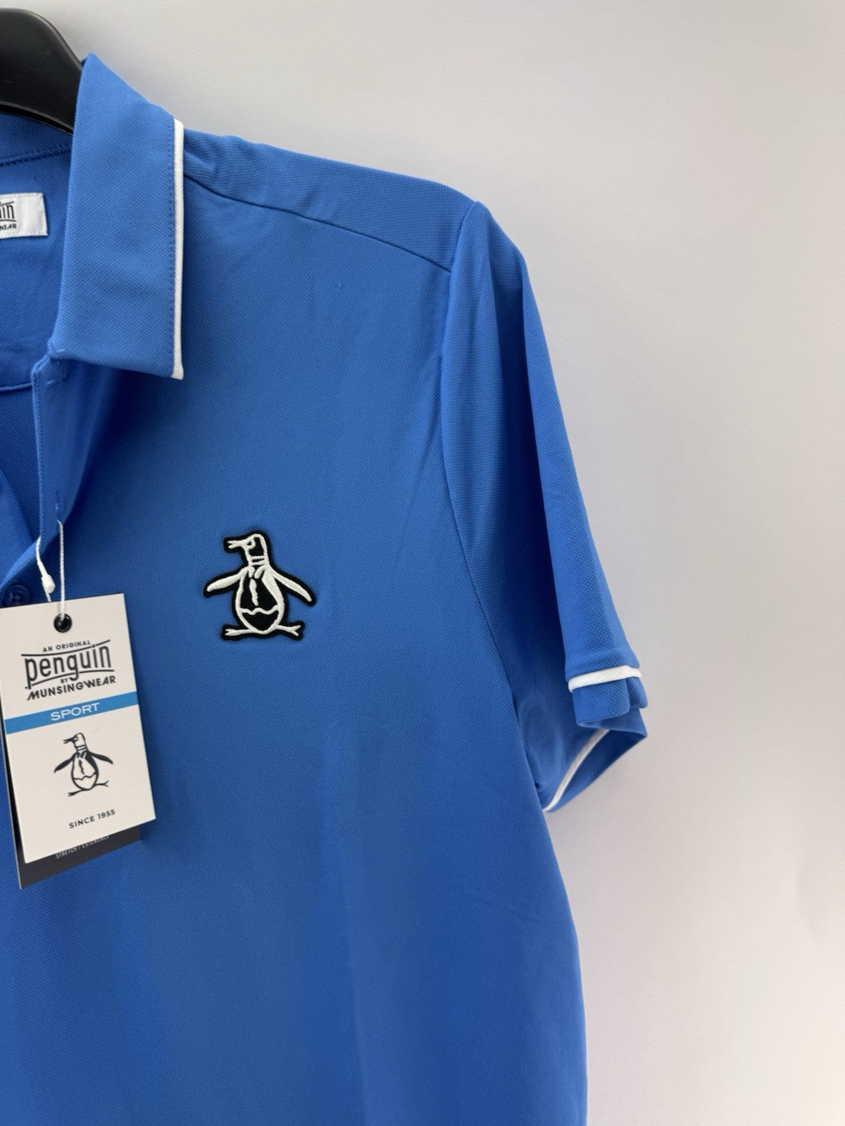 Original Penguin Golf Polo Shirt Pete Tipped Polo UK Medium /New /262464