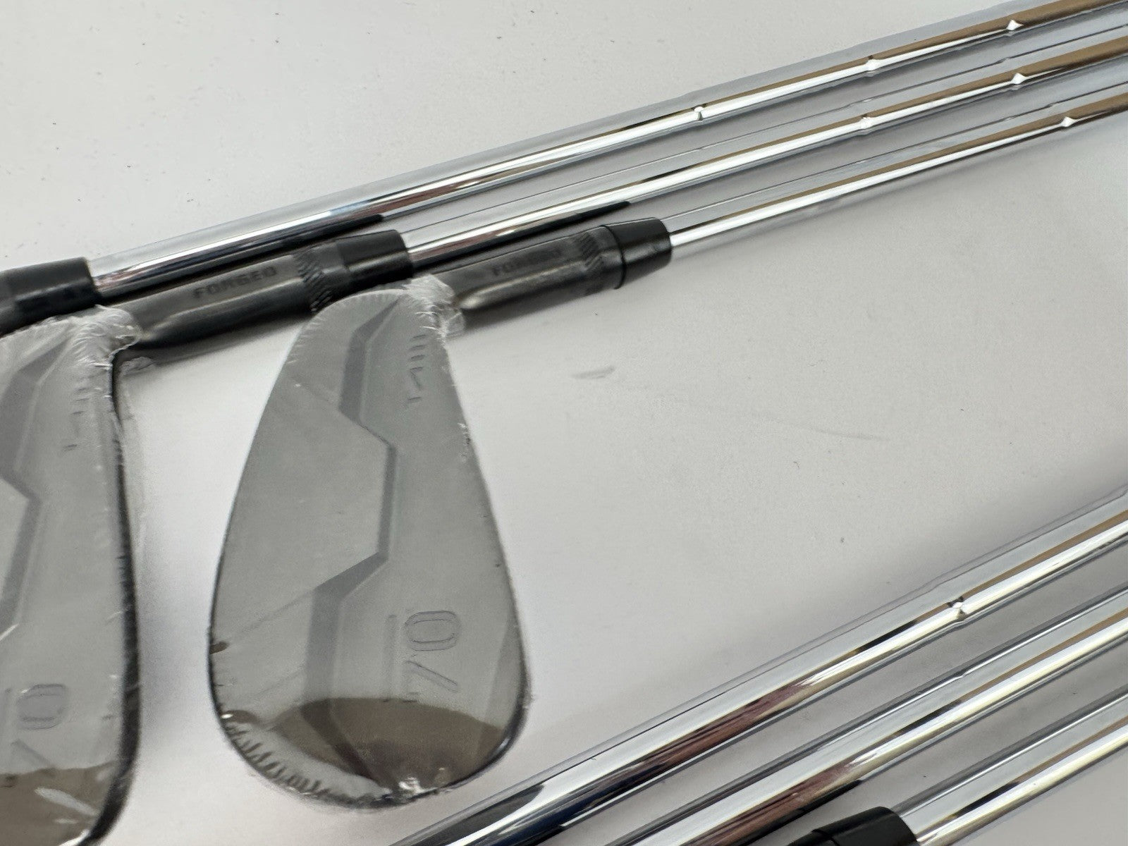 Sub 70 TAII Irons 5-PW Forged Blackout Mid 115 S300 Stiff Flex Steel /New /351595