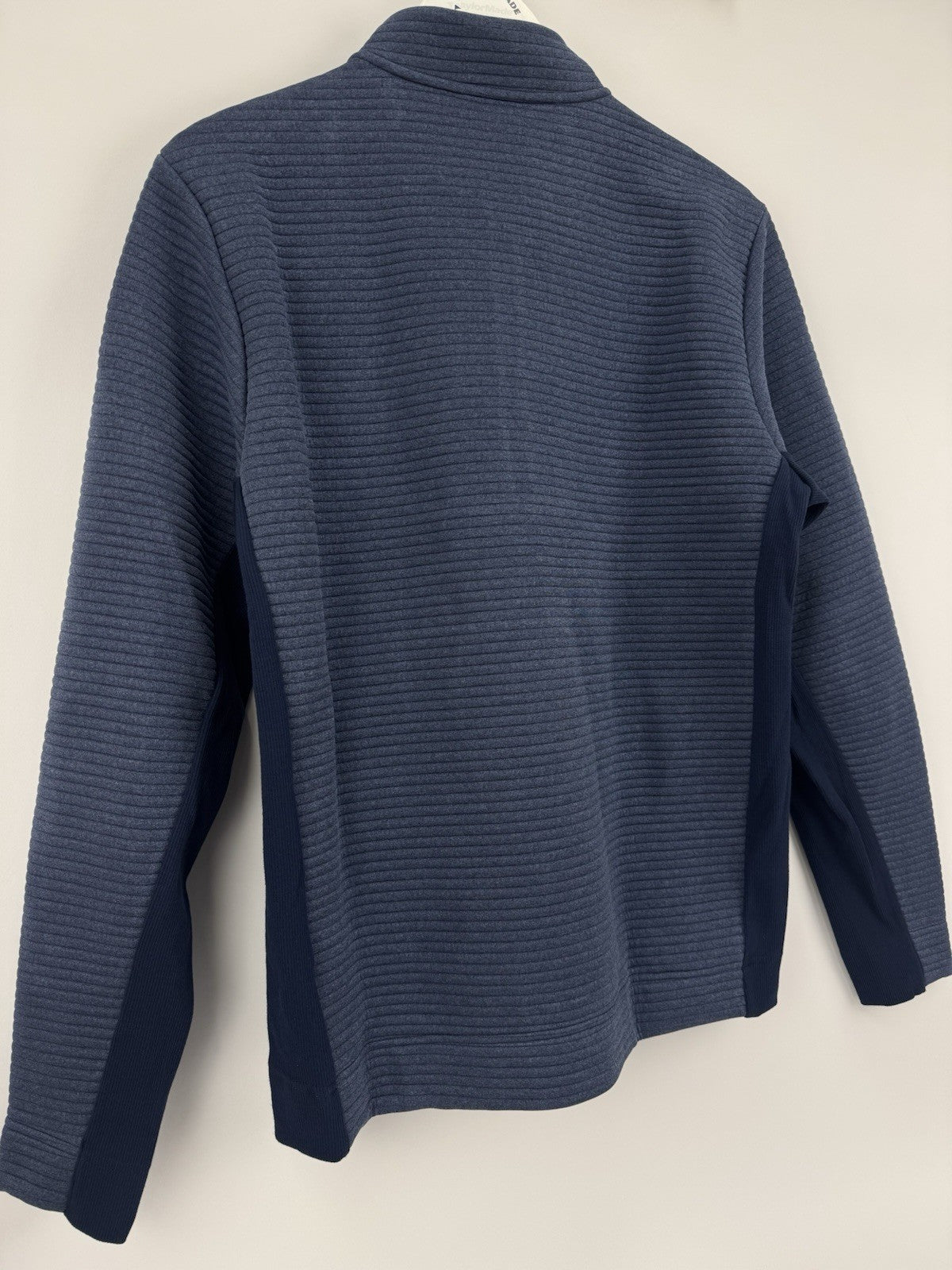 Adidas Ultimate365 DWR Textured Half Zip Pullover Mens Medium Navy Golf/3272511