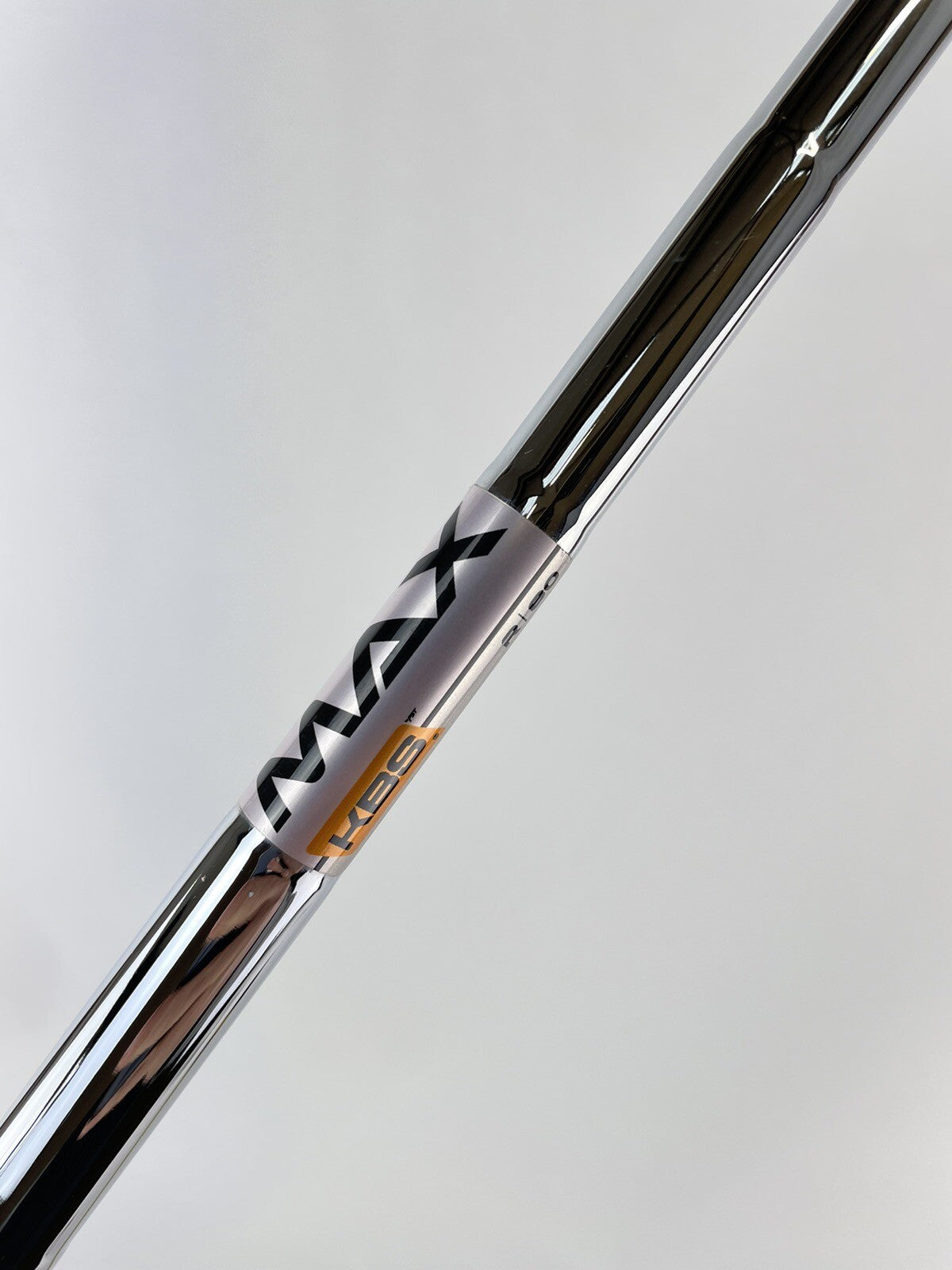 KBS Max 80 Iron Shaft Regular Flex Steel 35" /0.370 Parallel Tip /144370
