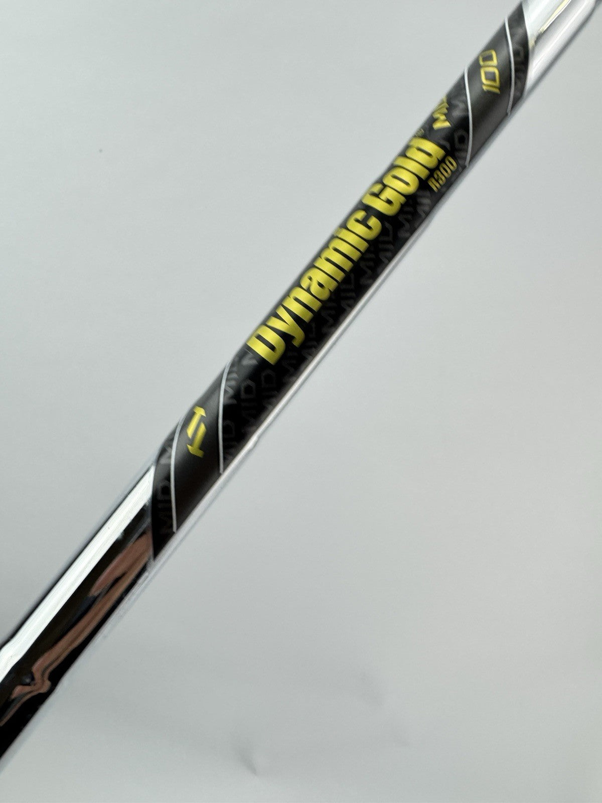 Dynamic Gold Mid 100 Iron Shaft R300 Regular Flex Steel 36” /0.355 /292961