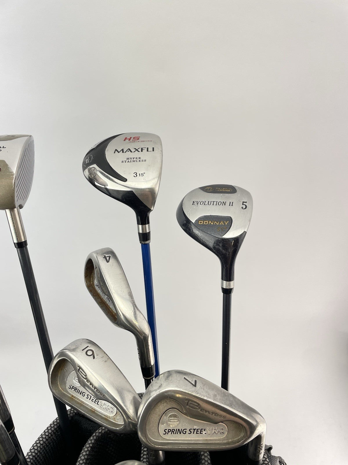 Mens Golf Package Set 13 Clubs Regular Flex /Right /New Grips /Cart Bag /290532