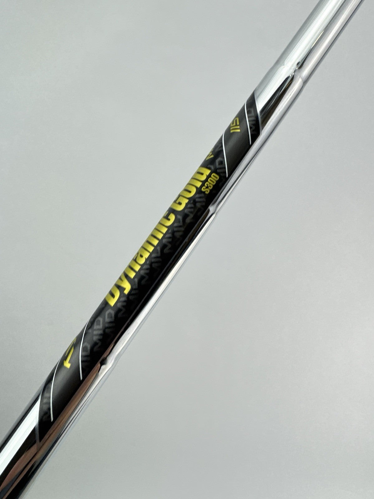 Dynamic Gold Mid Iron Shaft 115 Stiff Flex Steel 36 /0.355 Tapered /307165