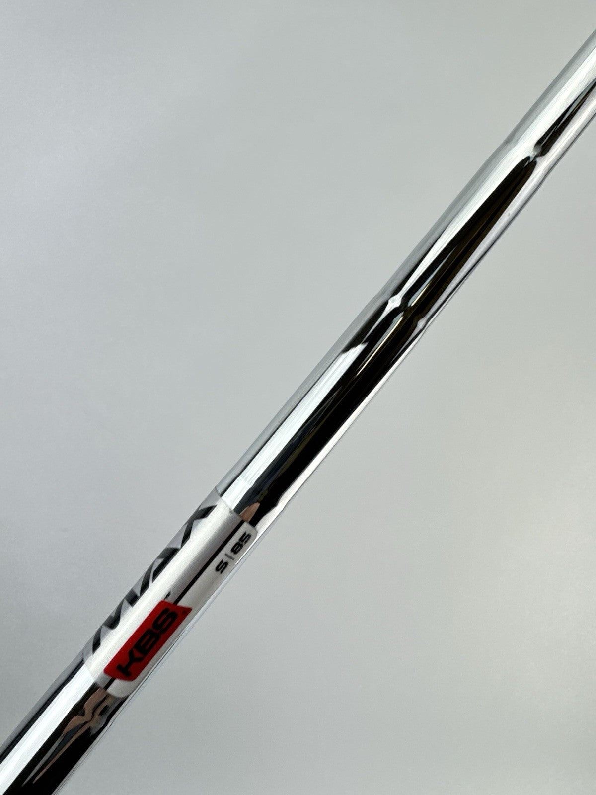 KBS Max 85 Iron Shaft Stiff Flex Steel 35.25” /0.370 Parallel /307177