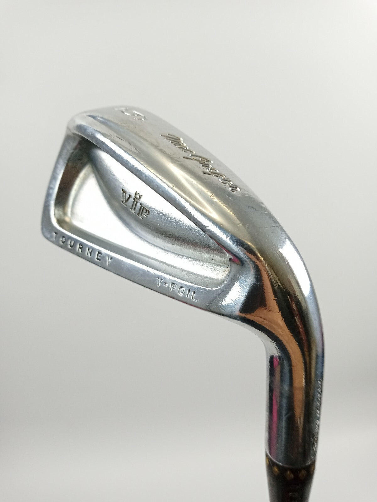 MacGregor VIP Tourney V Foil 6 Iron Stiff Flex Steel/ Right Handed/ New Grip2