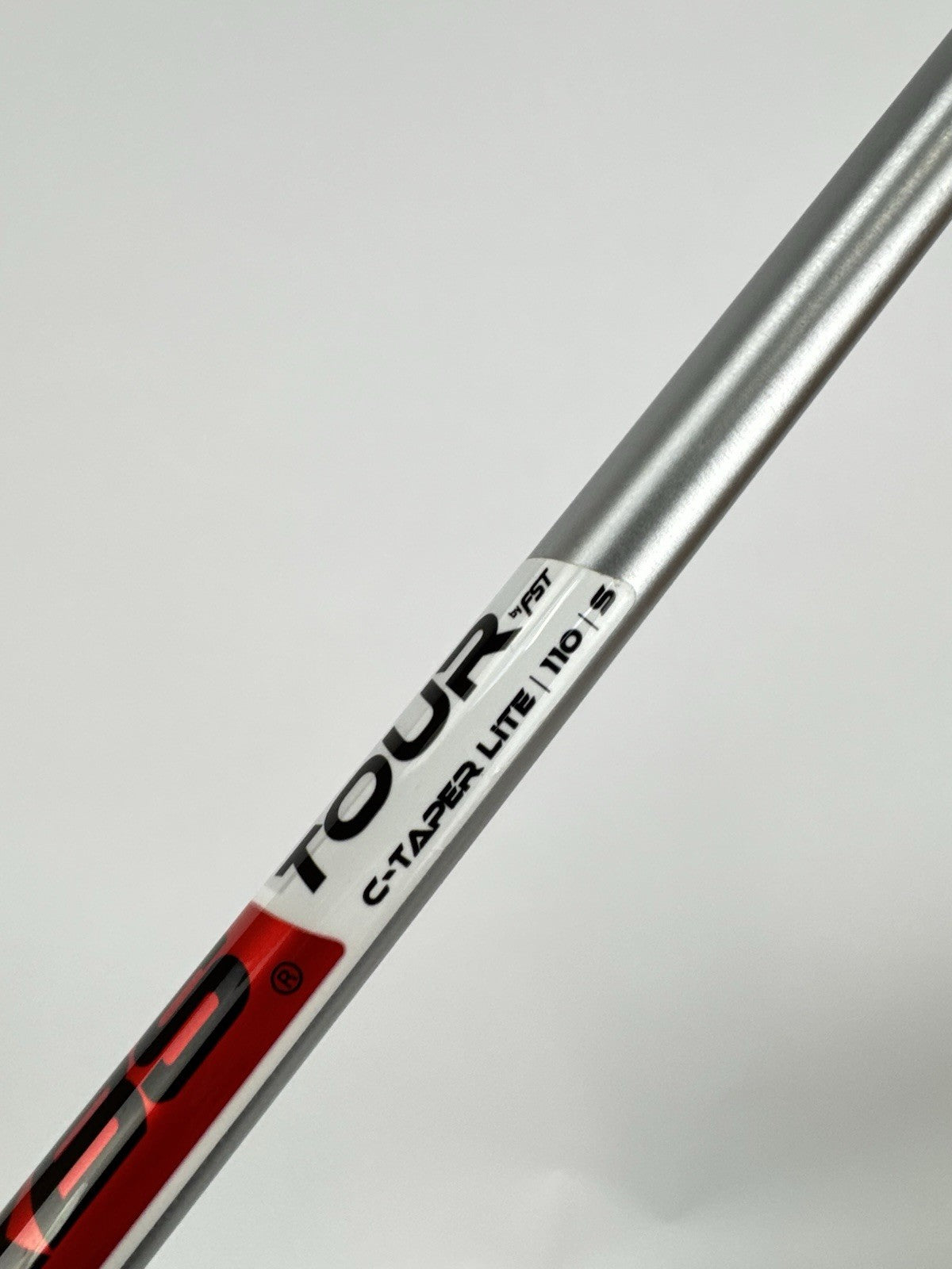 KBS Tour C-Taper Lite Iron Shaft 110 Stiff Flex Steel 36” /0.355 Tapered /322696