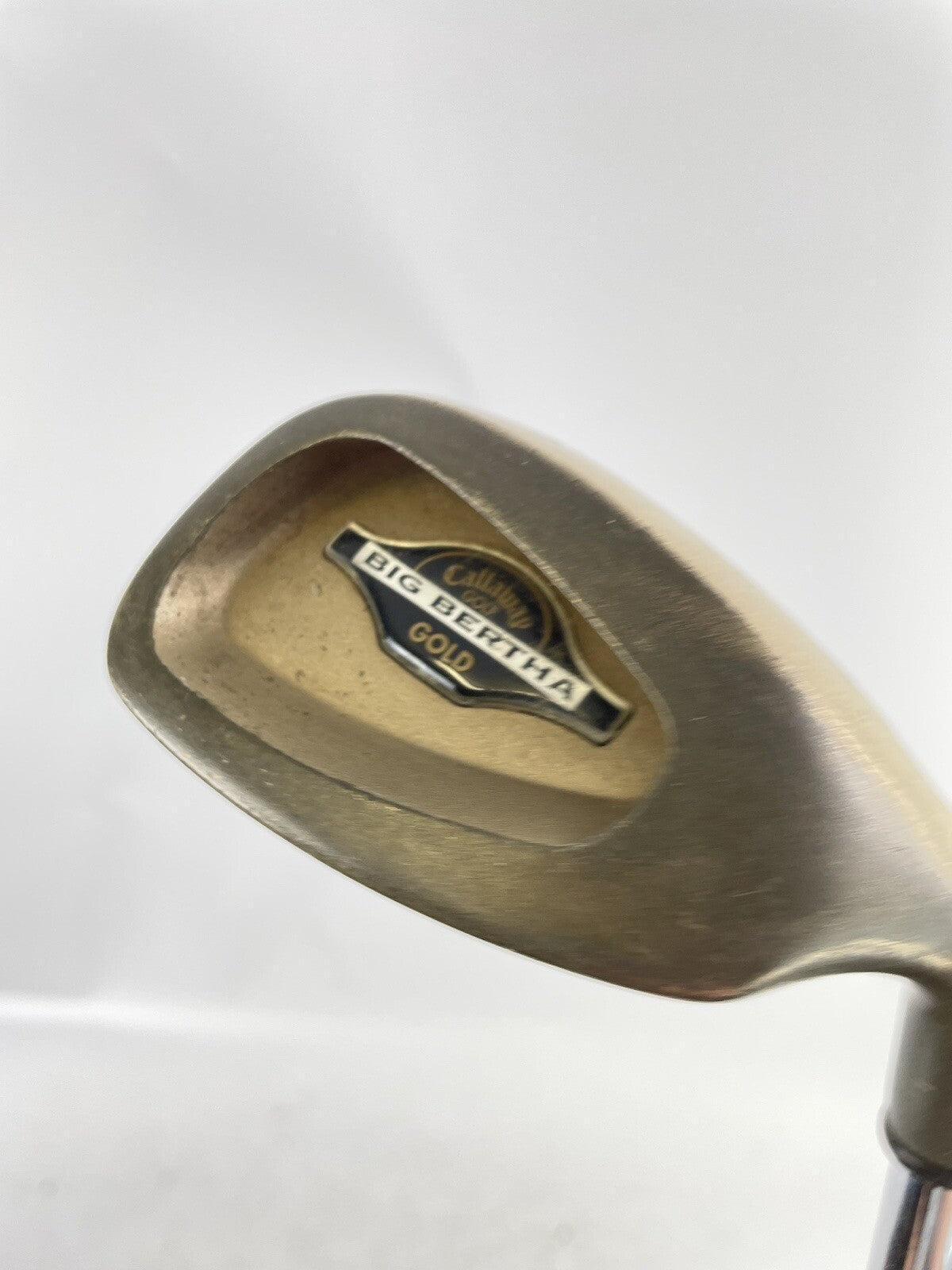 Callaway Big Bertha Becu Gold Sand Wedge Uniflex Memphis 10 Steel /Lamkin /87022