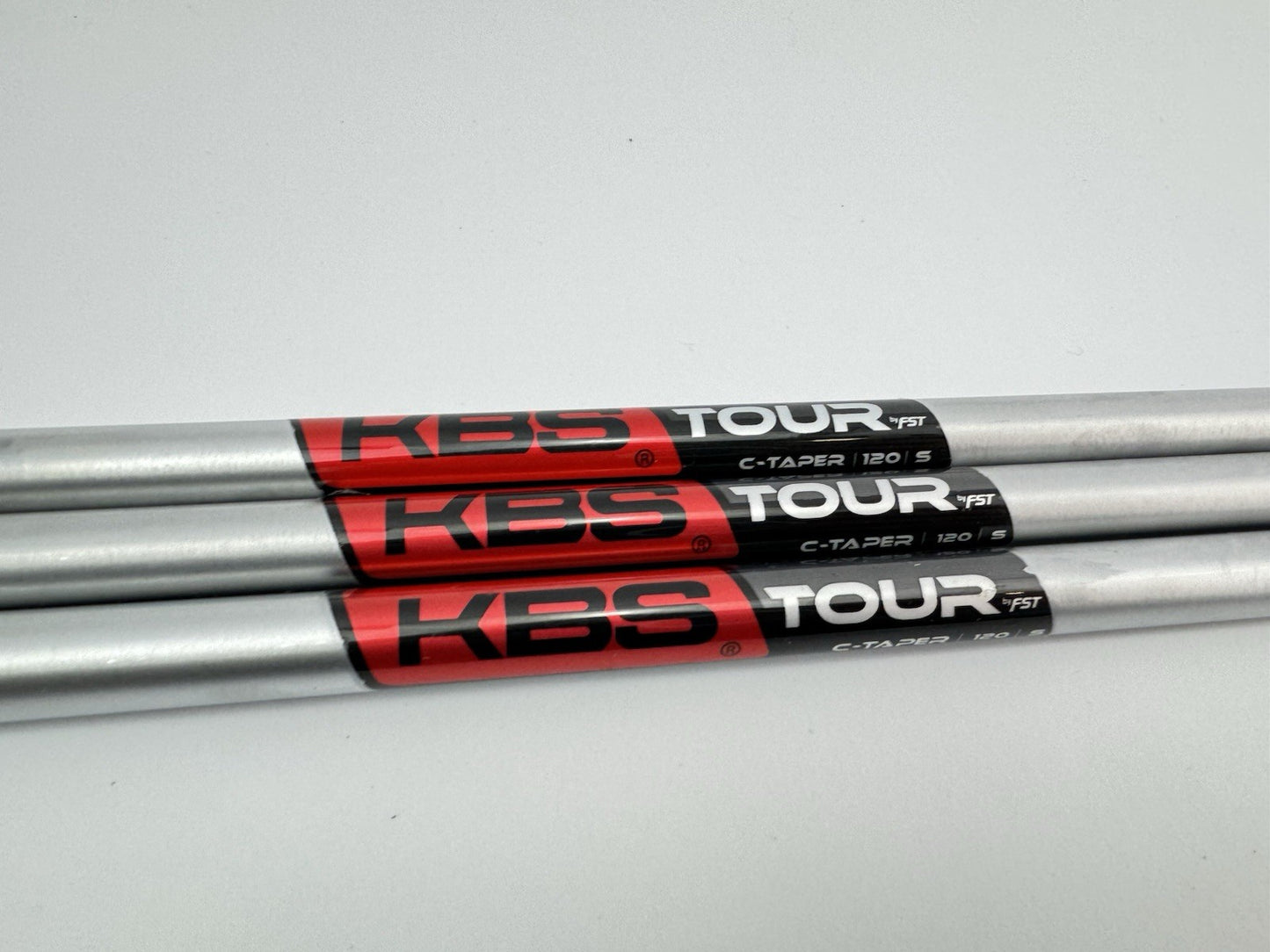 KBS Tour C-Taper Wedge Shaft Set (3) 120 Stiff Steel 0.355 Tapered /305912