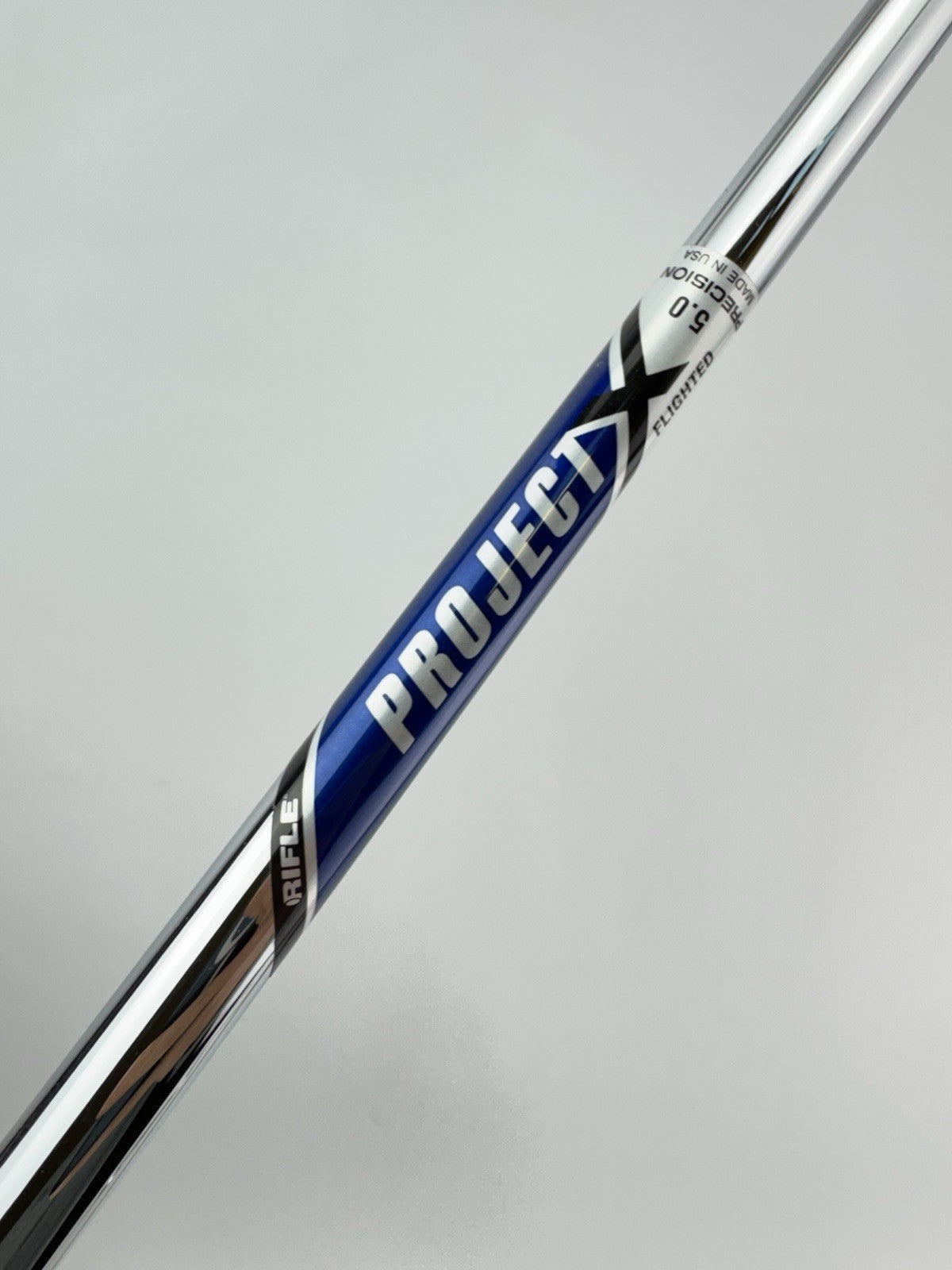 Project X Iron Shaft 5.0 Regular Flex Steel Flighted 40” /New /309060
