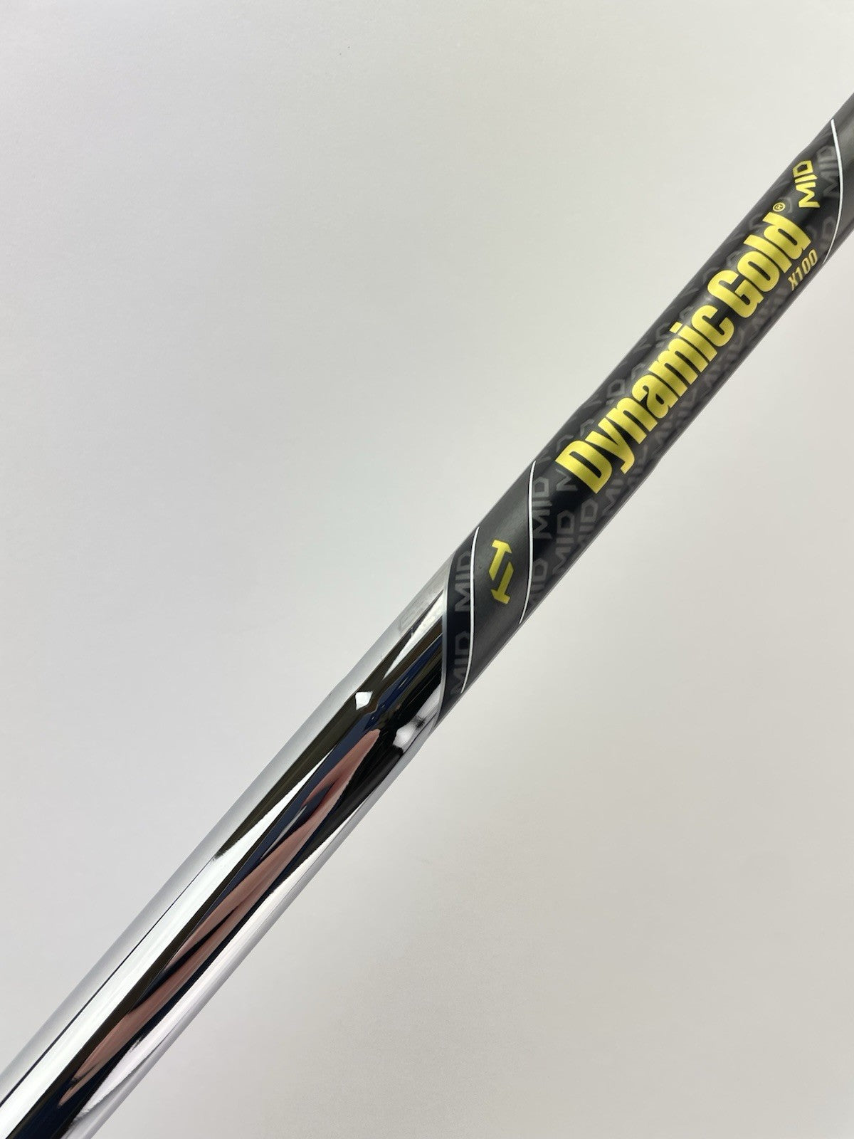 Dynamic Gold Mid 115 Iron Shaft X100 X Flex Steel 35” /0.355 Tapered /296041