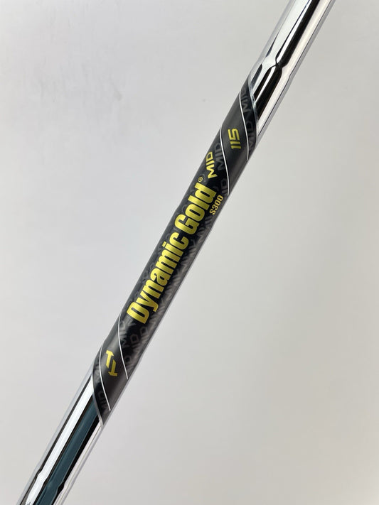 Dynamic Gold Mid Iron Shaft 115 Stiff Flex Steel 36.25 /0.355 Tapered /257850