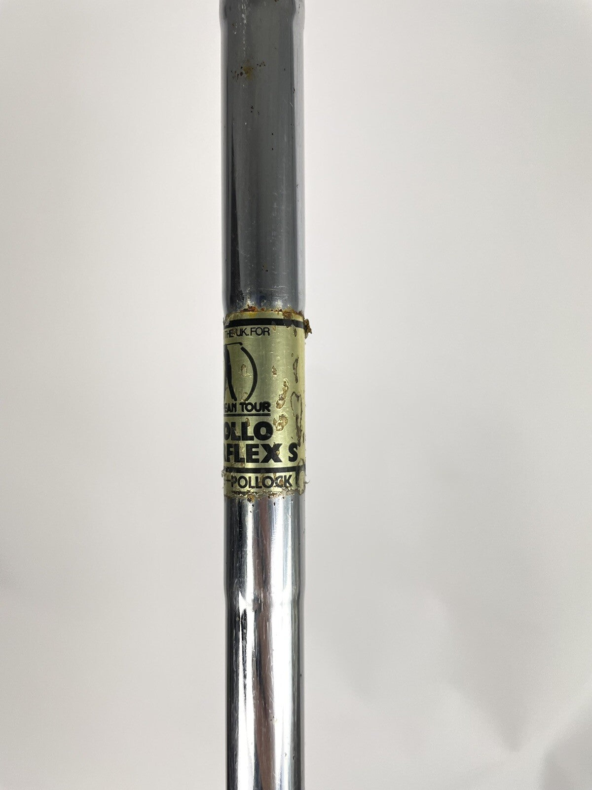 John Letters Pga 7 Iron European Tour Forged Stiff Flex Steel /New Grip /01169