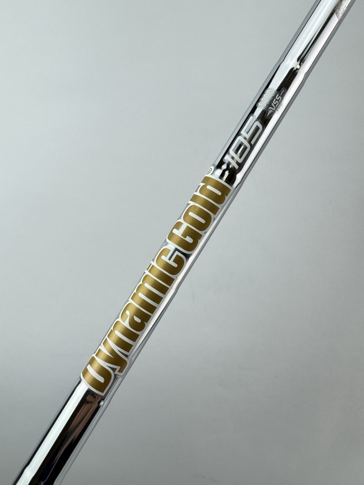 Dynamic Gold 105 Iron Shaft S300 Stiff Flex Steel 35.25 /0.355 Tapered /254940