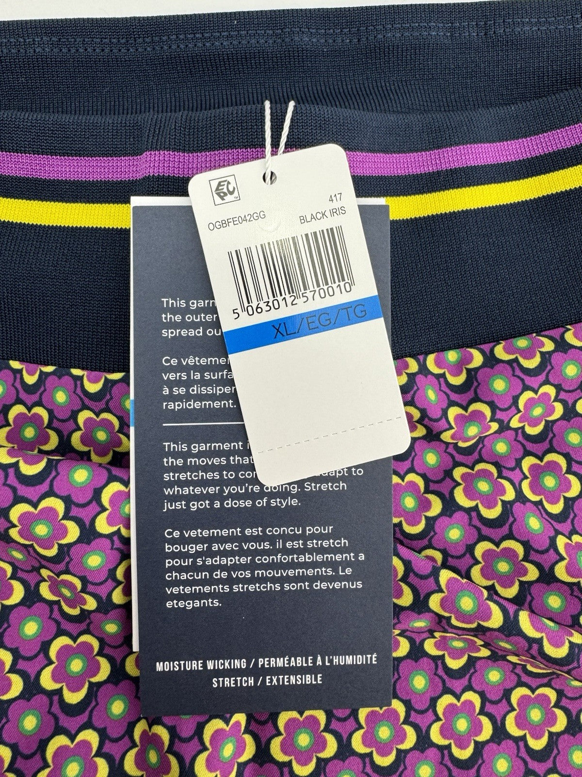 Original Penguin Women’s Floral Print Pull On Pleated Skort Size XL/ 311178