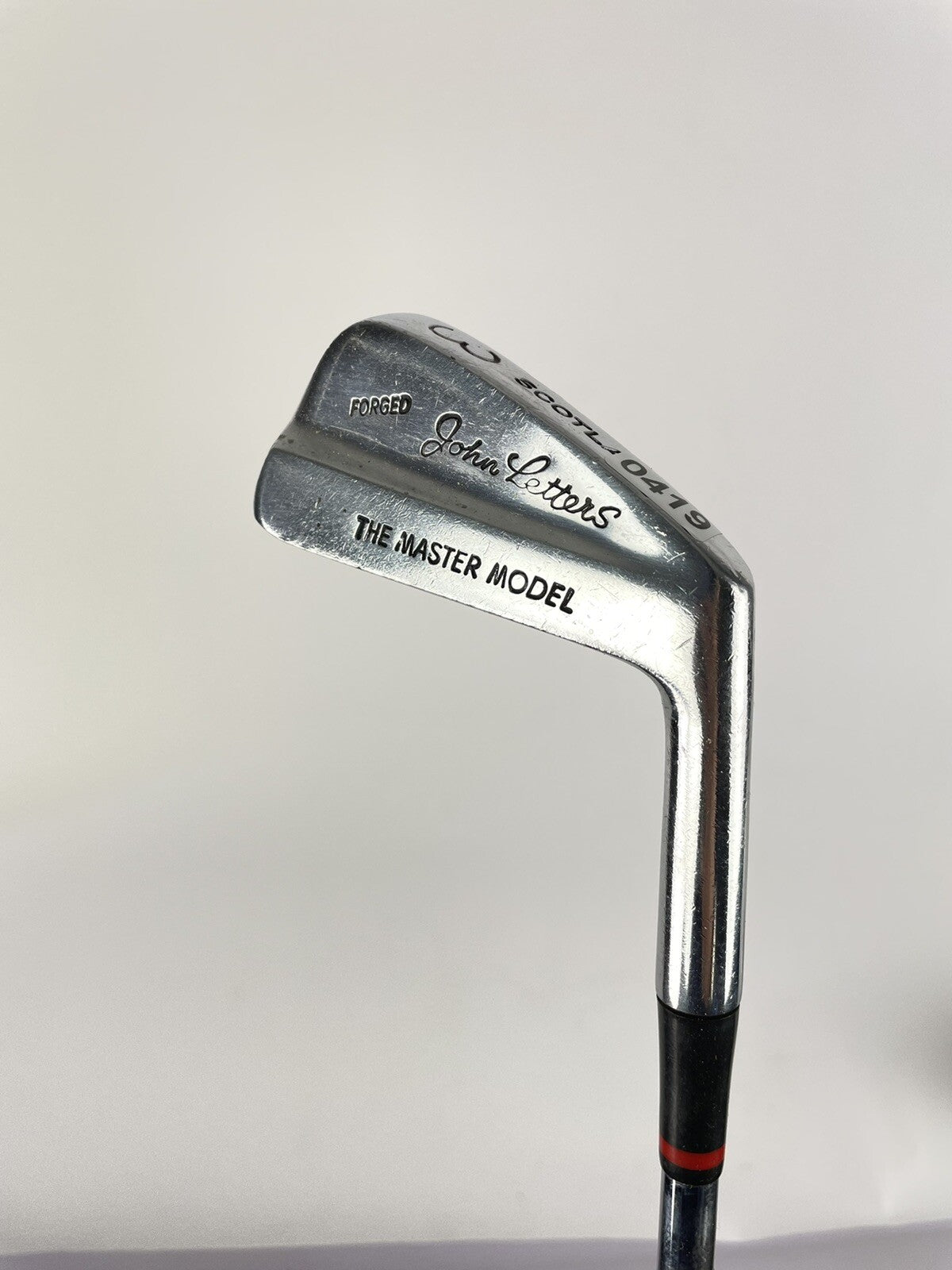 John Letters Forged 3 Iron Scotland Master Model Regular Steel /New Grip /04190
