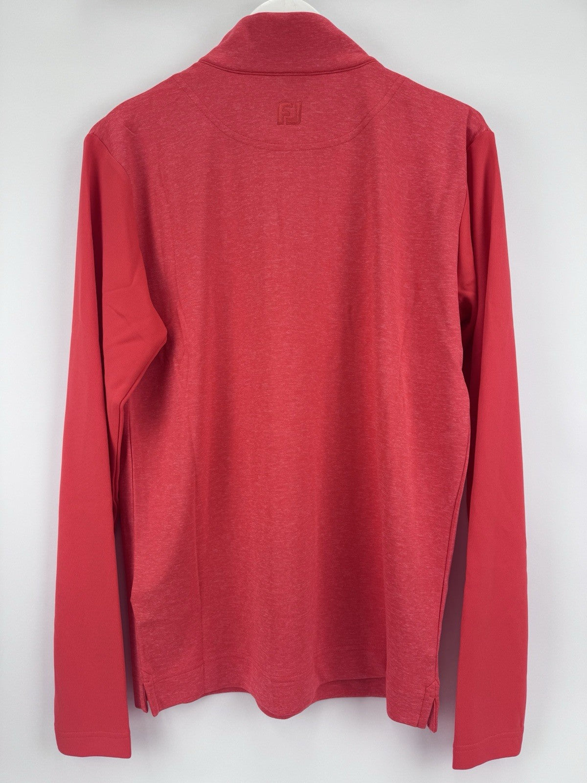 FootJoy Men’s Tonal Heather Chill-Out Golf Pullover Size XXL Red/315205
