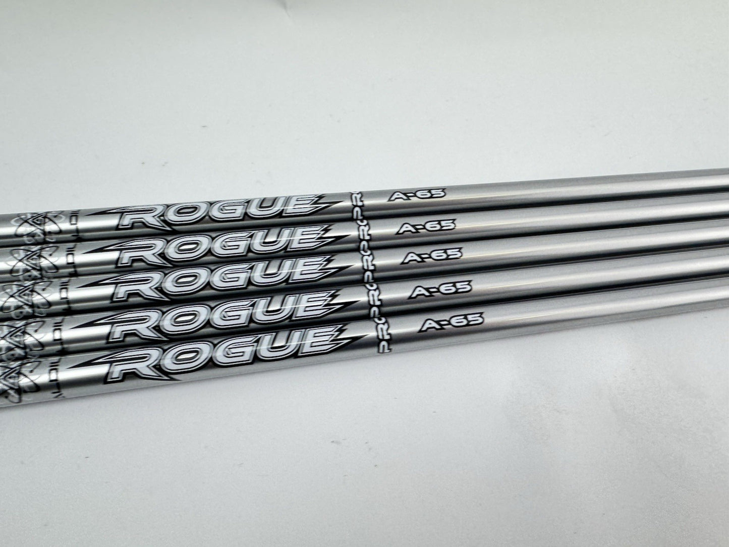 Aldila Rogue Pro Iron Shaft Set (5) 65 Senior Flex Graphite 40.25” /0.370 /New2