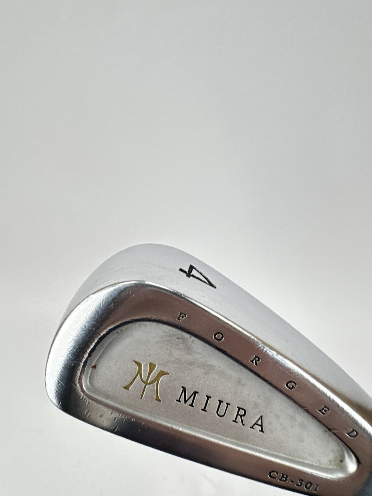 Miura 4 Iron CB-301 Forged S300 Stiff Flex Steel +1/2” /Right Handed /339454
