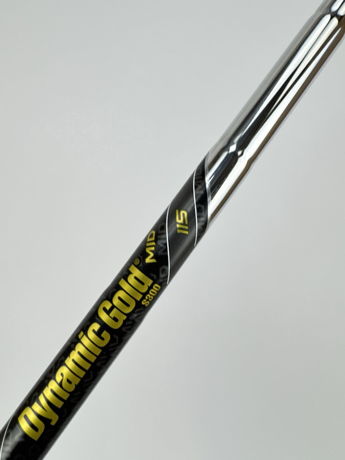 Dynamic Gold 115 Iron Shaft Mid S300 Stiff Flex Steel 36.25” /0.355 /330967