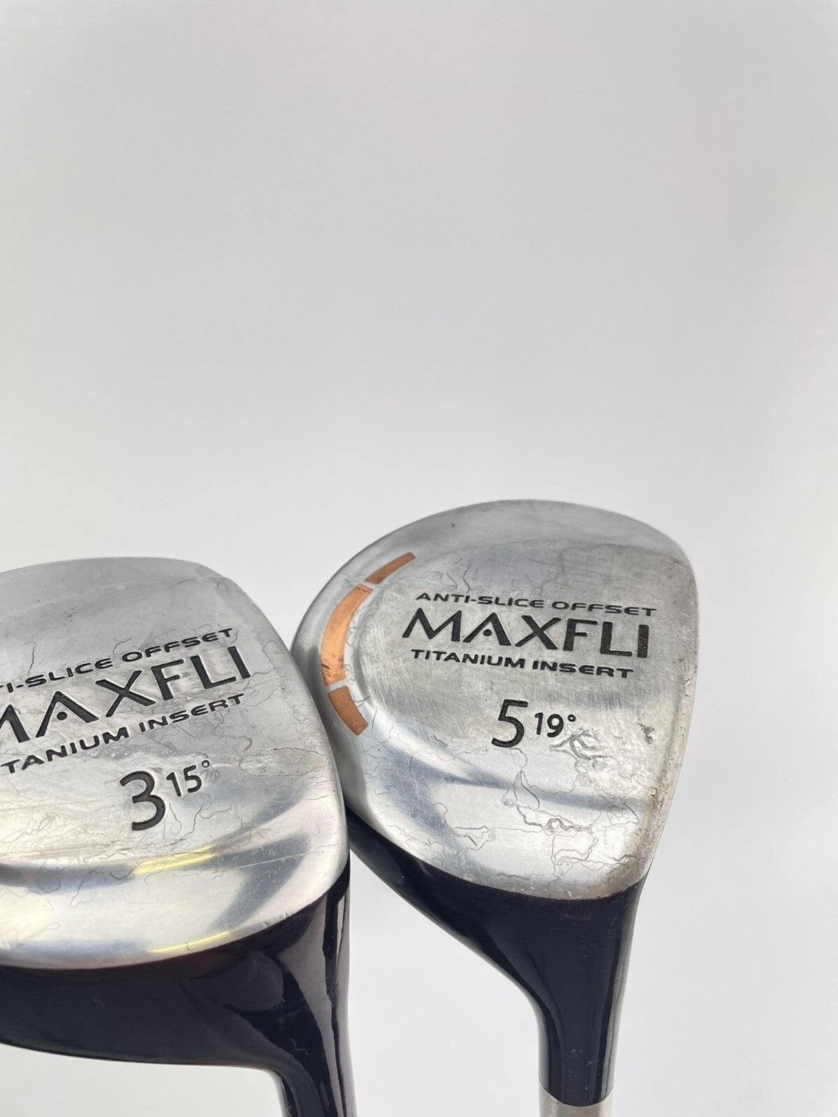 Maxfli Fairway Wood Set 3&5 Antislice Ladies Flex Graphite /Right/New Grip/218212