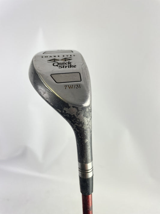Snake Eyes 3 Hybrid 22* Quick Strike UST Stiff Graphite /Golf Pride /79910