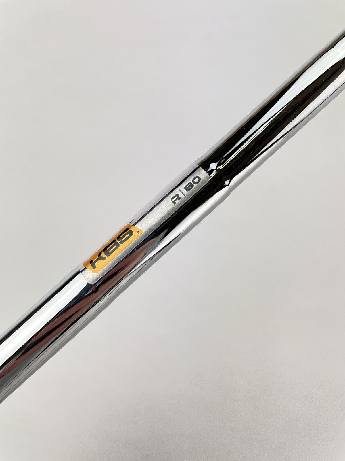 KBS Max 80 Iron Shaft Regular Flex Steel 36” /0.370 Parallel /205637