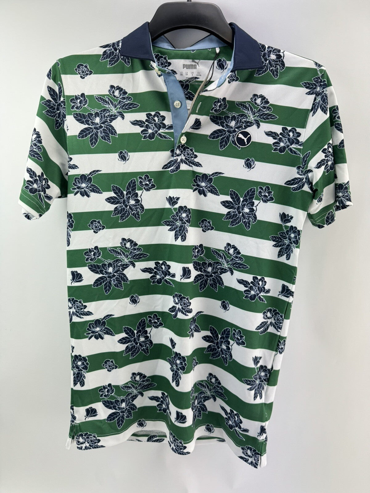 Puma Golf Men’s Polo Shirt Pique Garden /Green /UK Small /New /217940