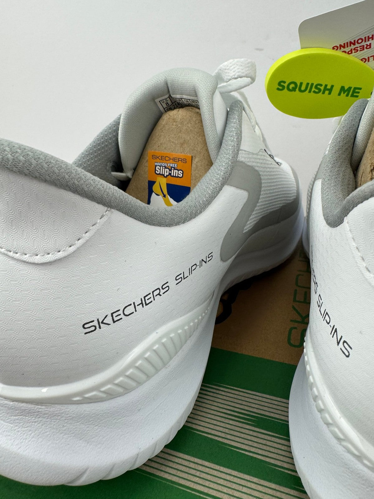 Skechers Go Golf Flight Men's Golf Shoes Size UK 7 White Slip Ins/350008