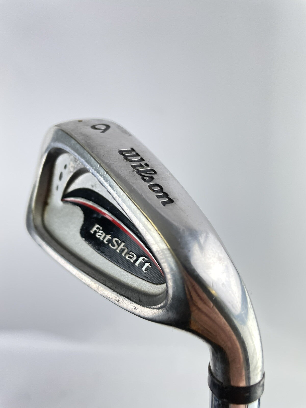Wilson Golf 6 Iron Fatshaft Regular Flex Steel /Right /New Grip /68404